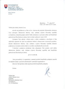 Minister školstva SR Peter Plavčan prevzal záštitu nad 4.ročníkom benefičného galavečera Štvorlístok pre talenty