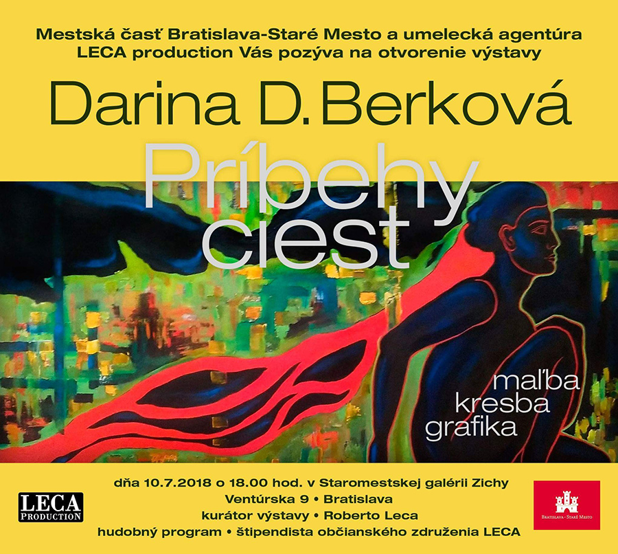 Pozvánka - Vernisáž výstavy Dariny Berkovej, by LECA